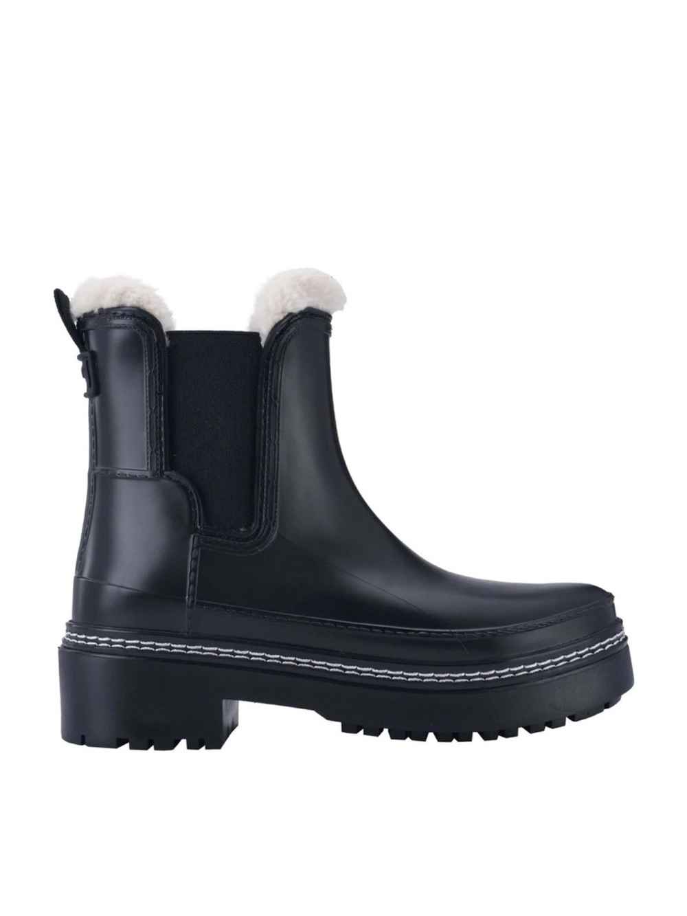 Marc Fisher Fargo Waterproof Sherpa Chelsea Boot - Picture 2 of 9